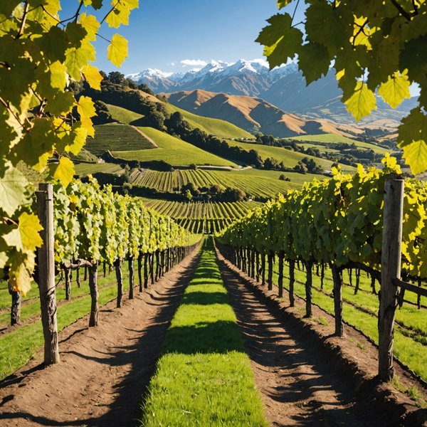 Quelle croisière propose des excursions pour visiter les vignobles en Nouvelle-Zélande?